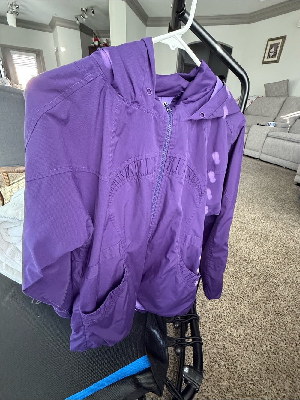 lululemon athletica Lavender Hooded Jacket
